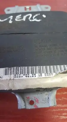 Front door airbag