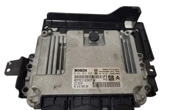Peugeot 407 Engine control unit/module 0281012625 9661005580 EDC16C34
