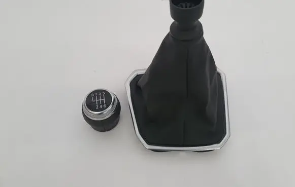Dacia Sandero III Gear lever shifter trim leather/knob PU5026
