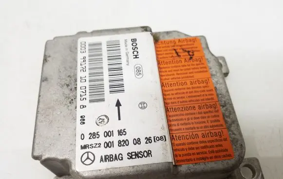 Mercedes-Benz E W210 Airbag control unit/module 0285001165 0018200826