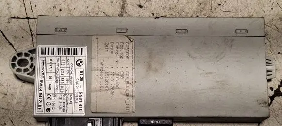 BMW 5 E60 E61 CAS control unit/module 6981416 5WK49412LBF 2911ACAS2