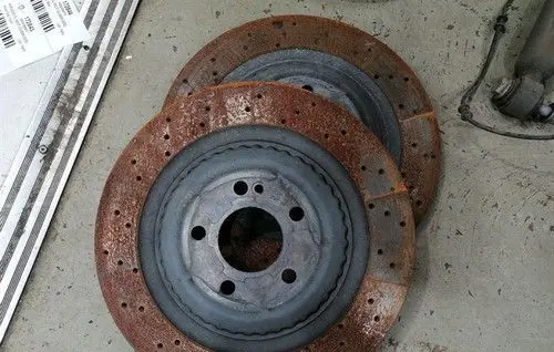 Mercedes-Benz S C217 Rear brake disc A2224200772