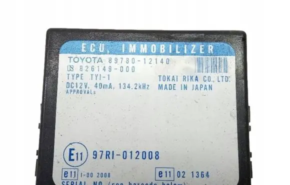 Toyota Corolla E120 E130 Immobilizer control unit/module