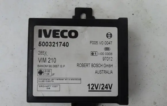 Iveco Daily 40.8 Immobilizer control unit/module 500321740