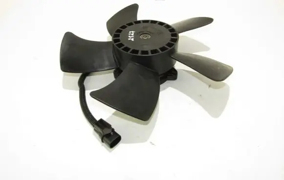 Peugeot 4007 Radiator cooling fan shroud