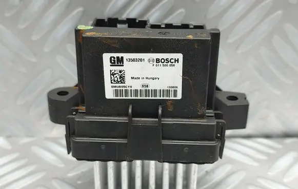 Opel Meriva B Heater blower motor/fan resistor 13503201 F011500056 SMU805CYS