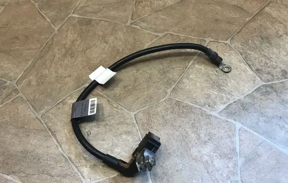 Negative earth cable (battery)