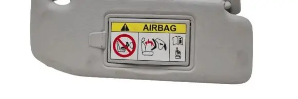 Citroen C3 Sun visor