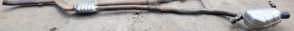 BMW 5 F10 F11 Muffler/silencer 