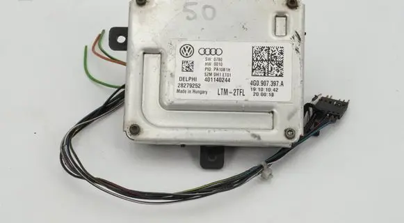 Volkswagen Touran II Voltage converter/converter module 4G0907397A