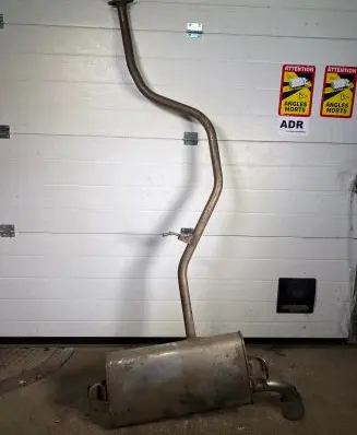 Toyota Auris E180 Muffler/silencer 