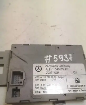 Mercedes-Benz CLS C219 Gateway control module A2115408545