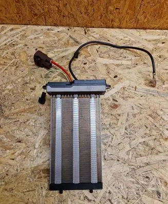 Electric cabin heater radiator