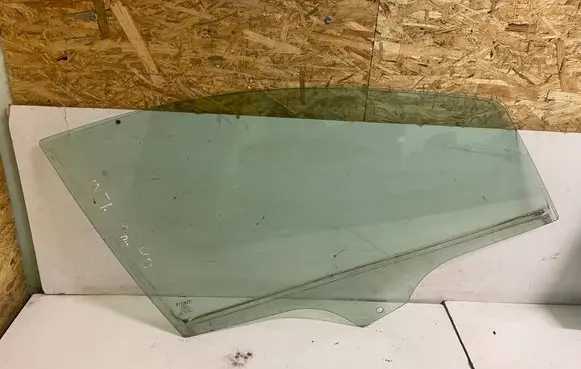 Fiat Linea Front door window glass four-door DOT766M320AS2 43R004025