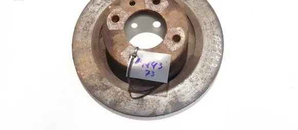 Citroen C5 Rear brake disc neventiliuojamas