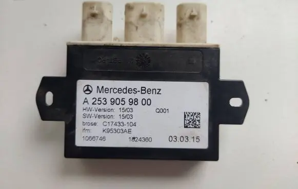 Mercedes-Benz C W205 Tailgate/trunk control unit/module A2539059800 C17433104 K95303AE