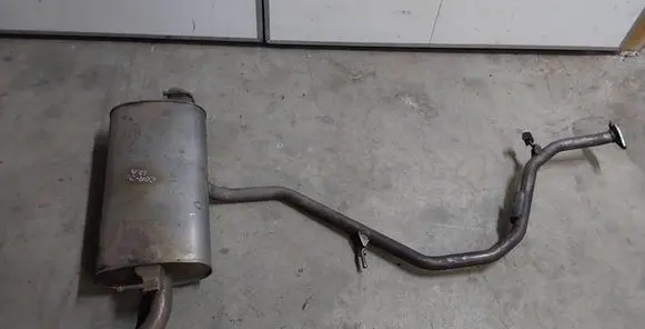 Toyota Corolla E210 E21 Rear muffler/silencer tail pipe 