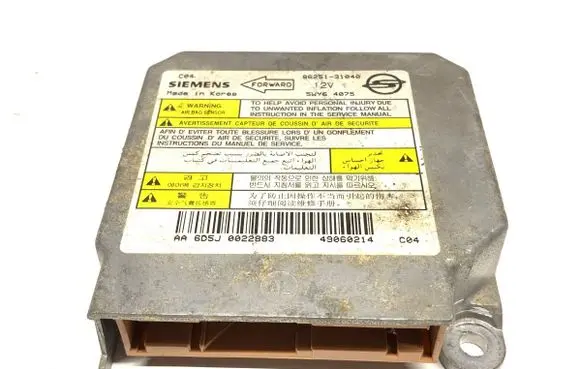 Airbag deployment crash/impact sensor