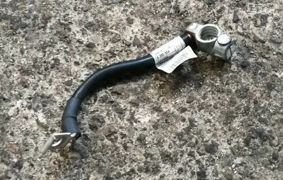 BMW 7 G11 G12 Negative earth cable (battery) 9355554 20935555702
