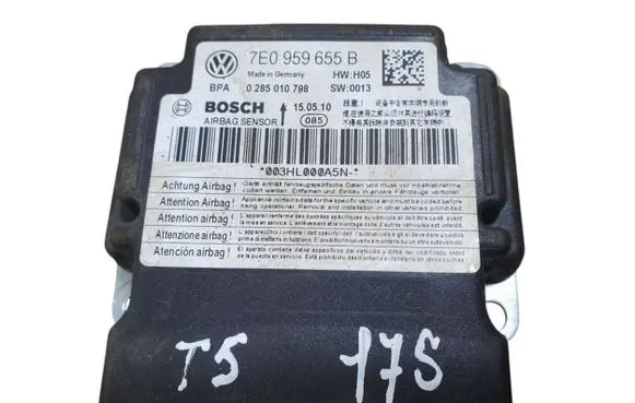 Volkswagen Transporter - Caravelle T5 Airbag control unit/module 7E0959655B 0285010798