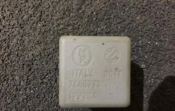 Fiat Bravo - Brava Other relay 7686773 12v20a