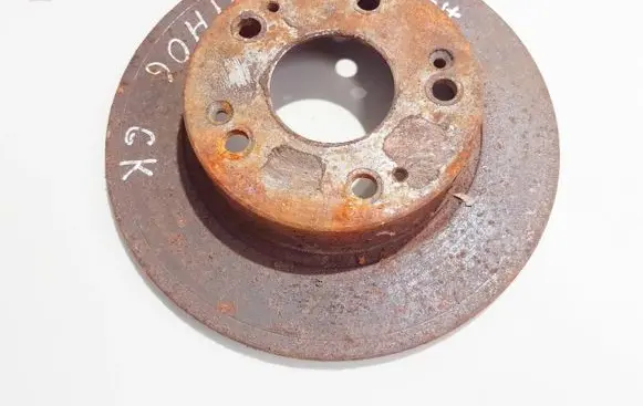 Honda Accord Rear brake disc neventiliuojamas