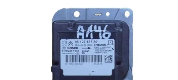Peugeot 2008 I Airbag control unit/module 9812713780
