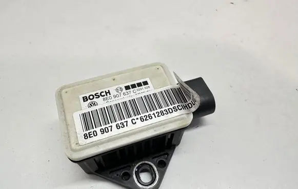 Audi A4 S4 B7 8E 8H ESP acceleration yaw rate sensor 8E0907637C 6261283DSC
