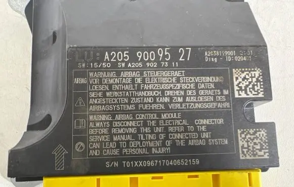 Mercedes-Benz C AMG W205 Airbag control unit/module A2059009527