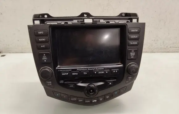 Honda Accord Radio/CD/DVD/GPS head unit 39050SEFG410M1 RG843RD