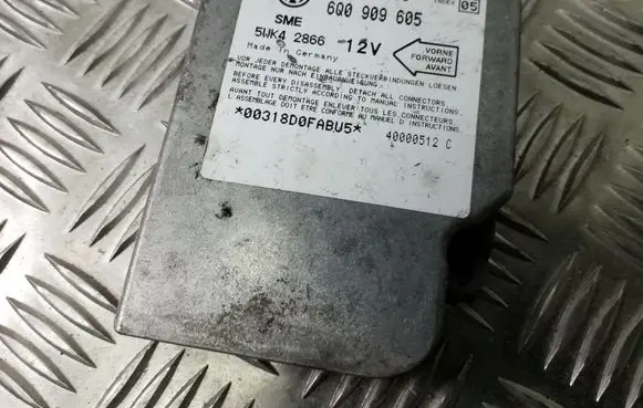 Volkswagen Polo Airbag control unit/module 6Q0909605