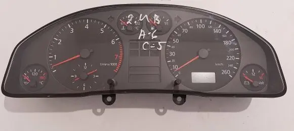Audi A6 S6 C5 4B Speedometer (instrument cluster) 4B0919860LX 110208806