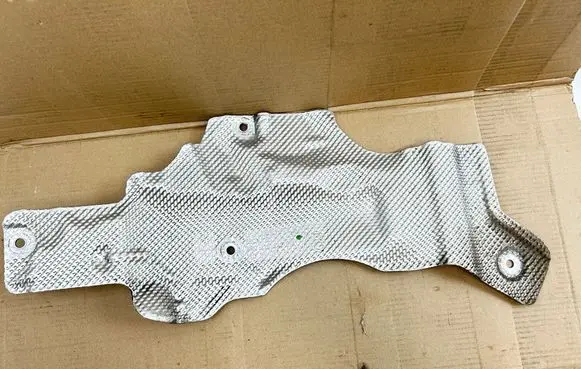 Heat shield in engine bay