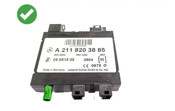 Mercedes-Benz E W211 Keyless (KESSY) go control unit/module A2118203885 211820388505 05051505