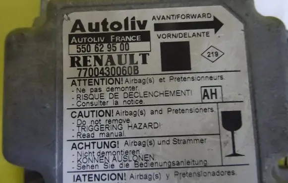 Renault Scenic I Airbag control unit/module 550629500 7700430060B