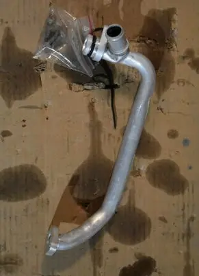 Porsche Cayenne (9Y0 9Y3) Engine coolant pipe/hose 06M121071AE 06M121071L