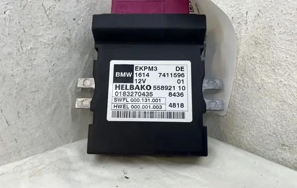 BMW 4 F32 F33 Fuel injection pump control unit/module 7411596