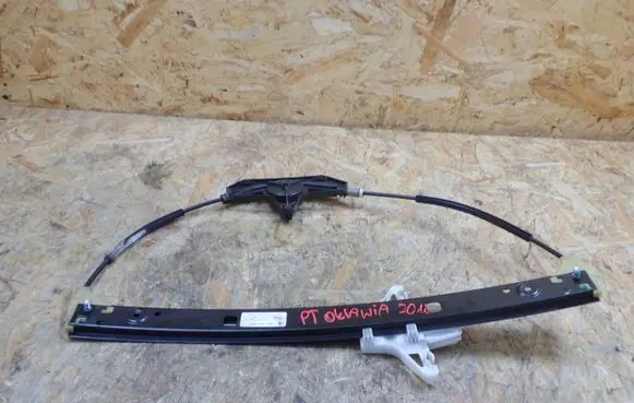 Skoda Octavia Mk3 (5E) Rear door window regulator with motor 5E0839462