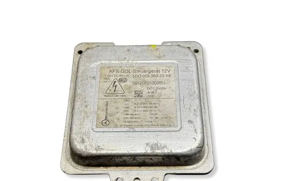 Mercedes-Benz E W212 Headlight ballast module Xenon 5DC00906020 A2129007804 A2128205626