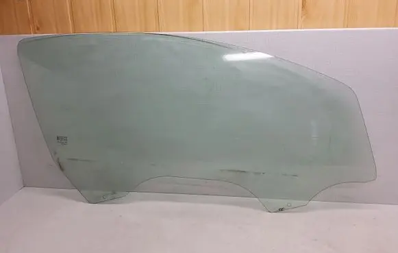 Opel Corsa D Front door window/glass (coupe) 43R009007