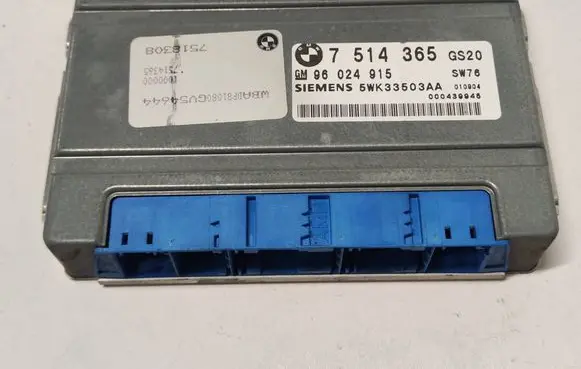 BMW 5 E39 Gearbox control unit/module 7514365 5WK33503AA 96024915
