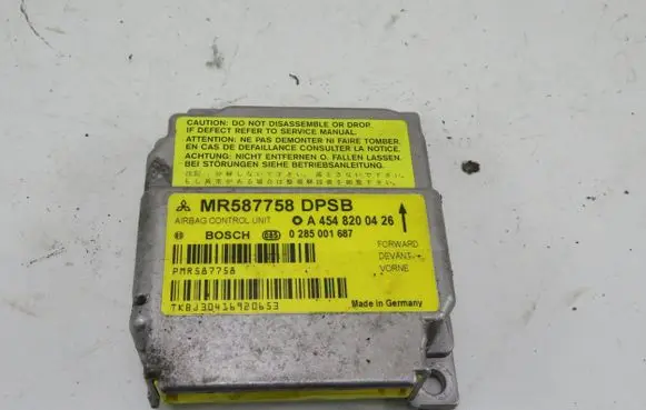 Smart ForFour I Airbag control unit/module 0285001687 A4548200426 MR587758