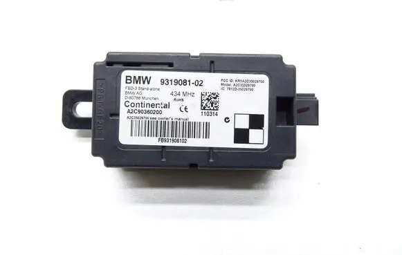 BMW 3 F30 F35 F31 Other control units/modules 9319081