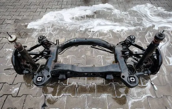 Rear axle beam