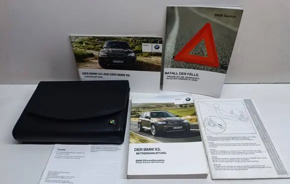 BMW X5 E70 Owners service history hand book 