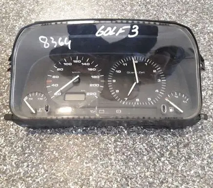 Volkswagen Golf III Speedometer (instrument cluster) 1H6919033B 6160552003
