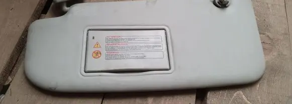 Nissan Qashqai Sun visor