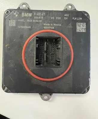 BMW X3 G01 LED ballast control module 3848030200 20180810 8491411