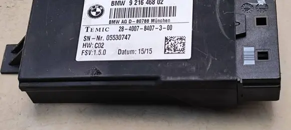 BMW 7 F01 F02 F03 F04 Seat heating relay 9216468 05530747 2840078407300