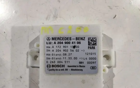 Mercedes-Benz C W204 Parking PDC control unit/module A2049004106